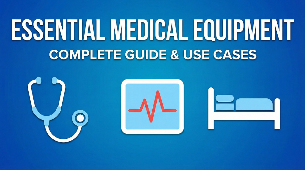 Essential Medical Equipment: Types, Benefits & Real-World Use Cases Explained